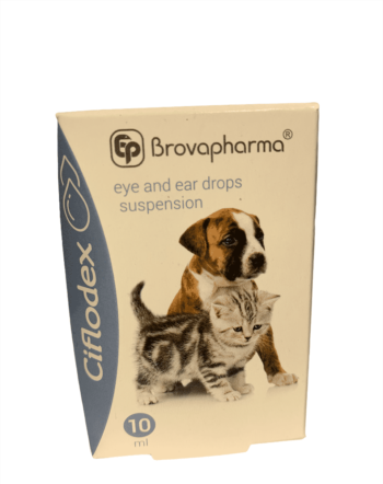 Ciflodex eye and  ear drops for dogs and cats